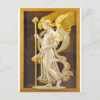 Goldener Engel Postkarte