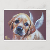 Goldener Engel Postkarte (Vorderseite)