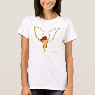 Goldener Engel T-Shirt