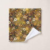 Goldener Fall Badhandtuch Set (Waschlappen)