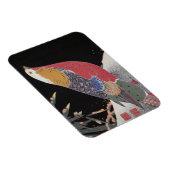 Goldener Fasan im Schnee, Jakuchū Magnet (Rechte Seite)