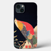 Goldener Fasan im Schnee von Ito Jakuchu Case-Mate iPhone Hülle (Rückseite)
