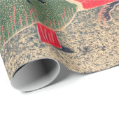 Goldener Fasan im Schnee von Ito Jakuchu Geschenkpapier (Rolleneckpunkt)