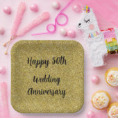 Goldener Feiertag, 50. Pappteller (Party)