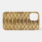Goldener Fischschuppen-Telefoncase – Schimmernde E Case-Mate iPhone Hülle (Rückseite (Horizontal))
