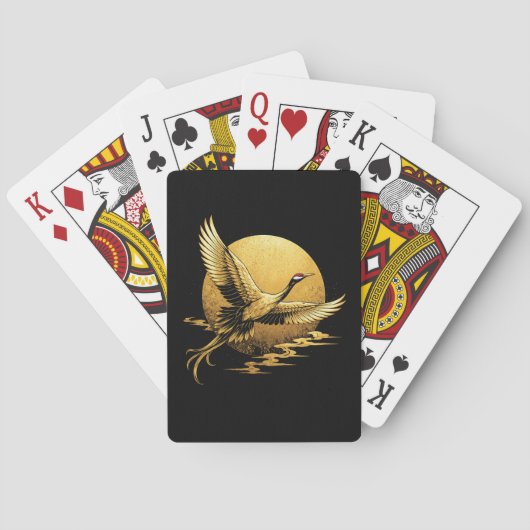 Goldener Flug Spielkarten (Rückseite)