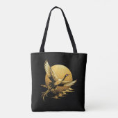 Goldener Flug Tasche (Rückseite)