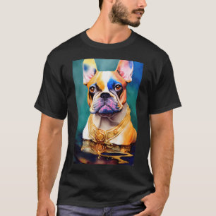 Goldener Französische Bulldogge T-Shirt