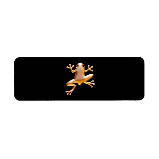 Goldener Frosch (Vorne)