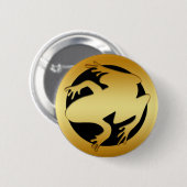 GOLDENER FROSCH BUTTON (Vorne & Hinten)