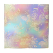 Goldener Frühling Fliese (Vorderseite)