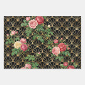 Goldener Gartentrellis Geschenkpapier Set (Vorderseite)