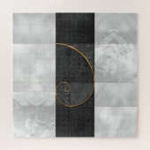 Goldener Geist - Heilige Geometrie Puzzle (Horizontal)