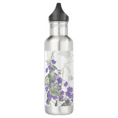 Goldener geometrischer Rahmen für die Blume Edelstahlflasche (Links)