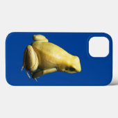 Goldener Giftfrosch Case-Mate iPhone Hülle (Rückseite (Horizontal))