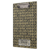 Goldener Glamour Klemmbrett (Links)