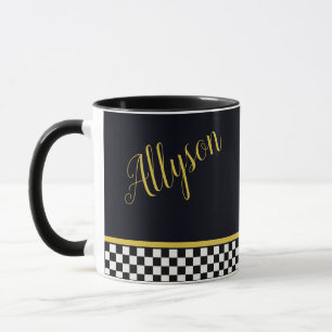 Goldener Glamour Tasse