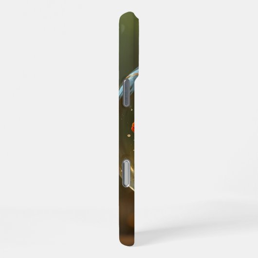 Goldener Gletscher iPhone Hülle (Rechte Seite)