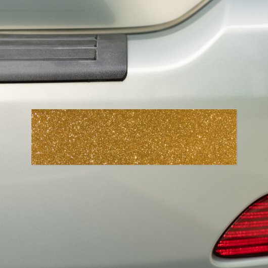 Goldener Glitzer Autoaufkleber (Auf Auto)