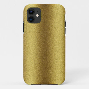 Goldener Glitzer Case-Mate iPhone Hülle