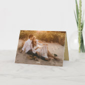 Goldener Glitzer Chef Weihnachten Stilvolles Chic  (Rückseite)