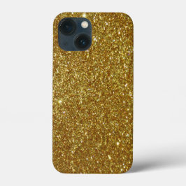 Goldener Glitzer - Digitaldruck Case-Mate iPhone Hülle