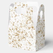 Goldener Glitzer, elegant und wunderschön Geschenkschachtel (Geöffnet)