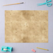 Goldener Glitzer - Herz Seidenpapier (Basteln)