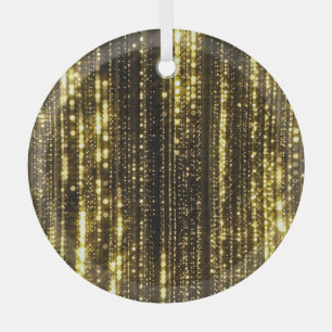 Goldener Glitzer: Hintergrundinformationen zu Boke Ornament Aus Glas