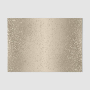 Goldener Glitzer im Hintergrund Seidenpapier