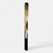 Goldener Glitzer iPhone Hülle (Rechte Seite)