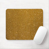Goldener Glitzer Mousepad (Mit Mouse)