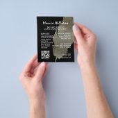 Goldener Glitzer Notar Flyer (Gruppe)