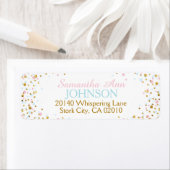 Goldener Glitzer Rosa Blauer Twins Sprinkles (Insitu)