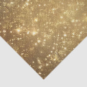 Goldener Glitzer Seidenpapier (Ausschnitt)