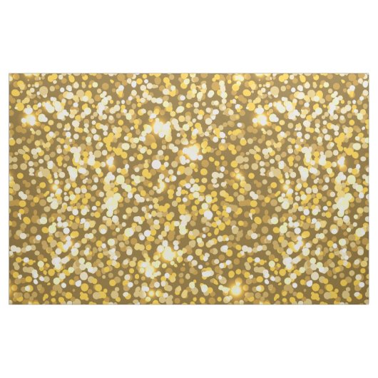 Goldener Glitzer Stoff (Fat Quarter (45,7 x 55,9 cm))