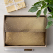 Goldener Glitzer Textur Seidenpapier (Geschenk)