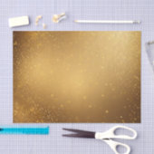 Goldener Glitzer Textur Seidenpapier (Handwerk)