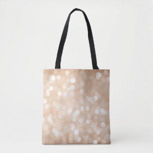 Goldener Glitzer unscharfer Hintergrund, Weihnacht Tasche