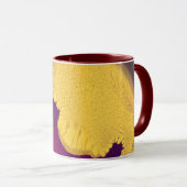 Goldener Glut Abstrakte Tasse (VorderseiteRechts)