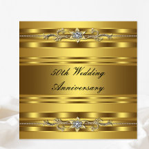 Goldener Golden 50. Hochzeitstag