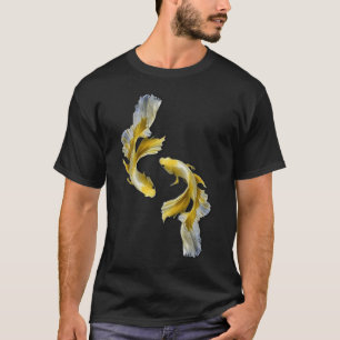 goldener Guppy-Fisch Fancy Guppies Thailändischer  T-Shirt