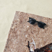 Goldener Hahn Strandhandtuch (Beispiel)