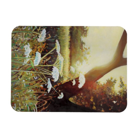 Goldener Hedgerow I 2014 Magnet (Horizontal)