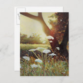 Goldener Hedgerow I 2014 Postkarte (Vorne/Hinten)