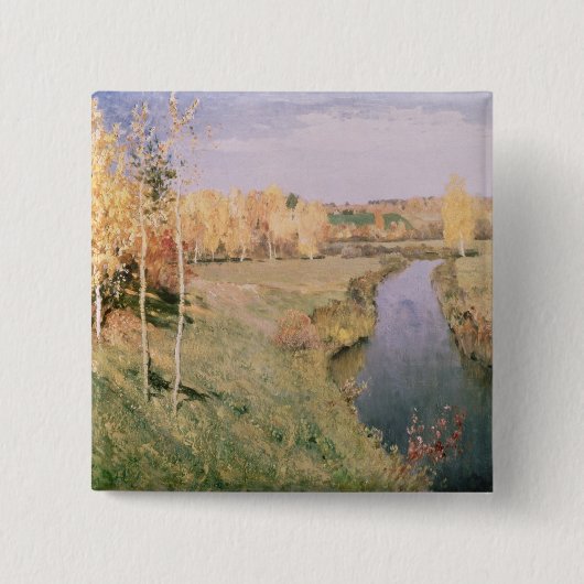 Goldener Herbst, 1895 Button (Vorderseite)
