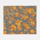 Goldener Herbst Fleecedecke (Vorderseite (Horizontal))