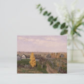 Goldener Herbst | Issac Levitan Postkarte (Stehend Vorderseite)