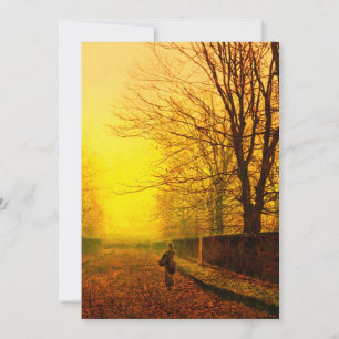 Goldener Herbst John Atkinson Grimshaw Save The Date