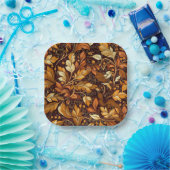 Goldener Herbst Pappteller (Party)